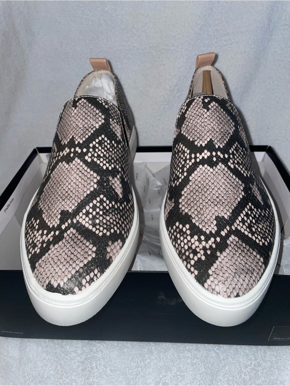Dolce Vita Sykes Snake Print Stella Size 8.5 Brand New In Original Box